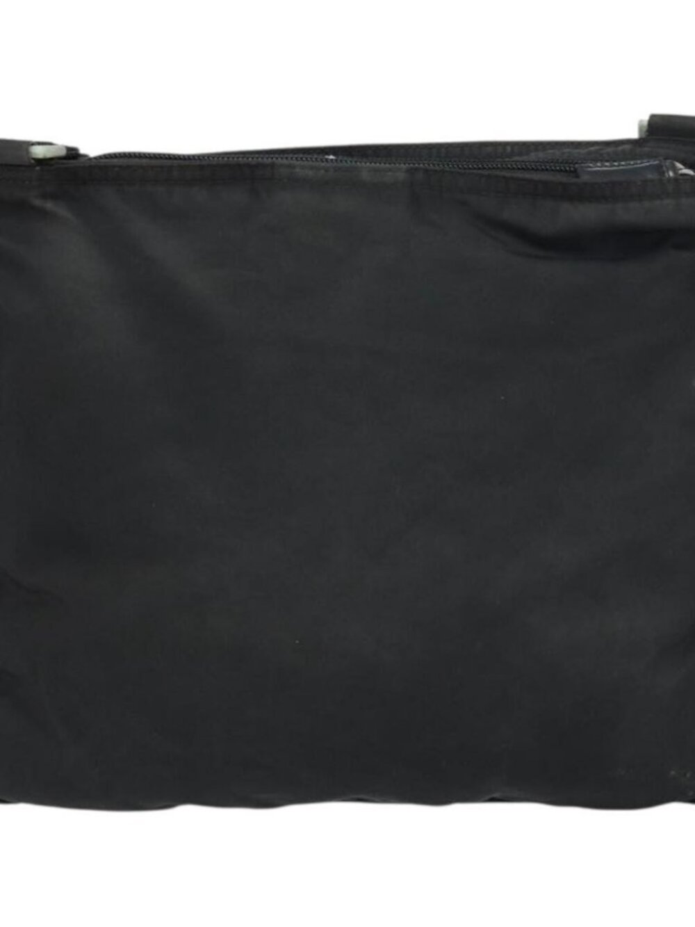 PRADA Shoulder Bag Nylon Black Silver Auth 156927 - Picture 3 of 16